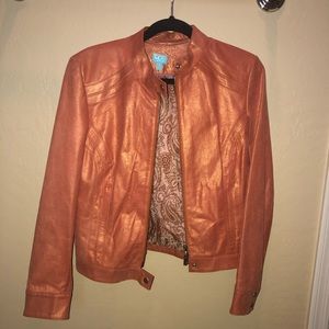 Leather jacket
